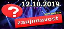 Zaujímavosť na dnes (12.10.2019)